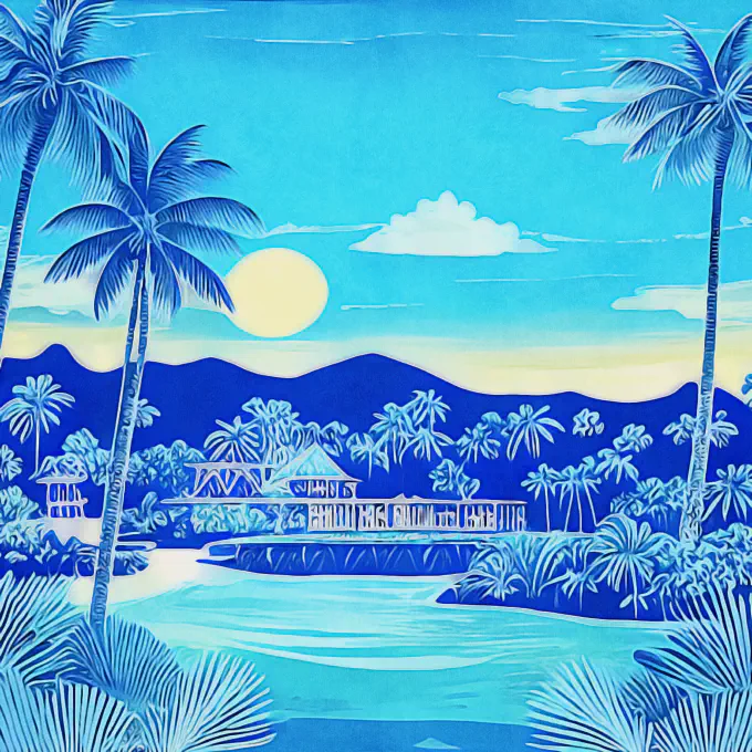 [Emotional Hiphop Beat] Tropical Island (Lofi Mix) - Genx Beats