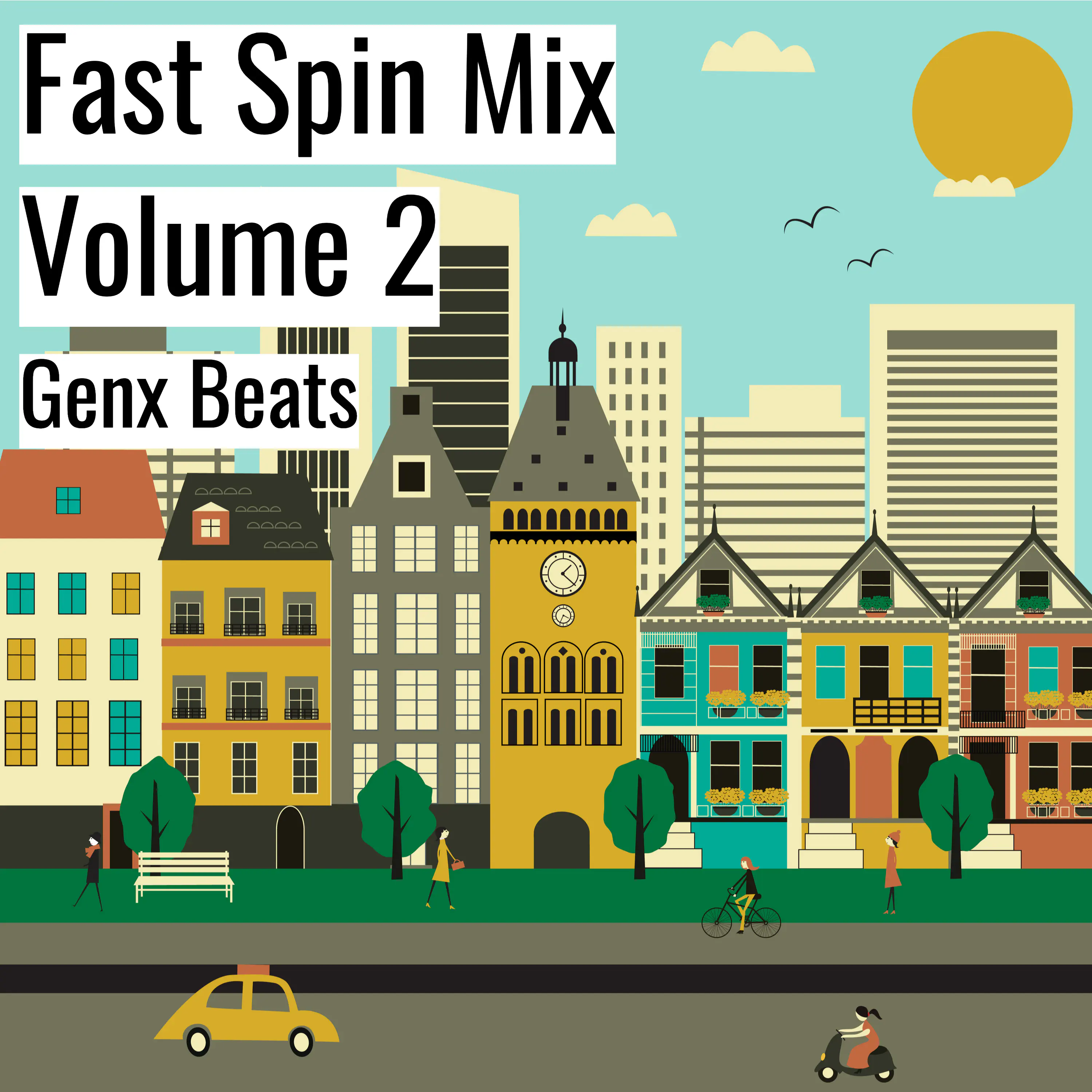 [Dark Hiphop Beat] Up And Down (Fast Spin Mix) - Genx Beats