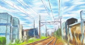 [アートNFT] Railroad Crossing（踏切）