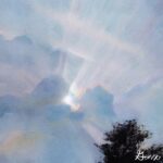[AIアート] 雲の隙間から太陽