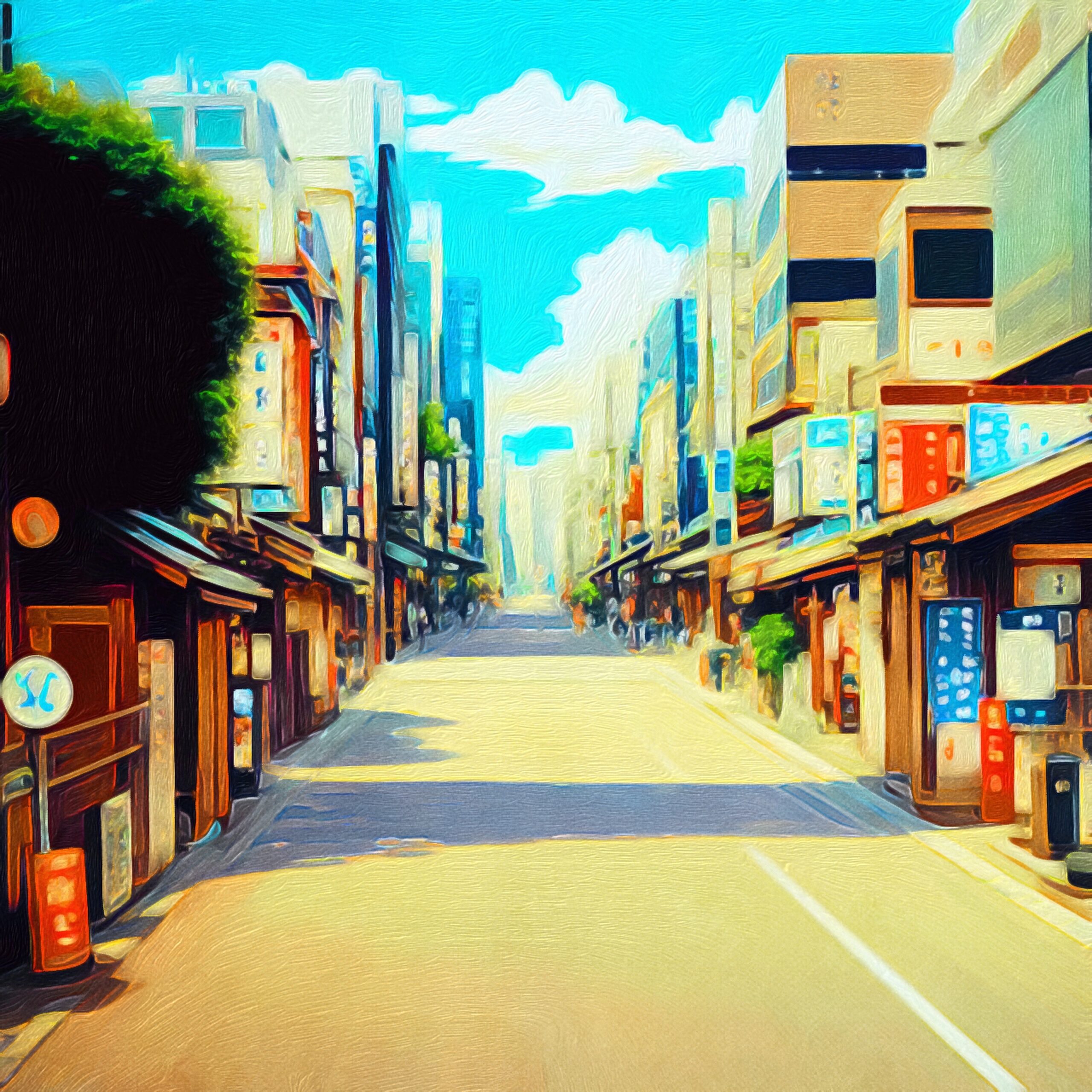 Street In Japan scaled