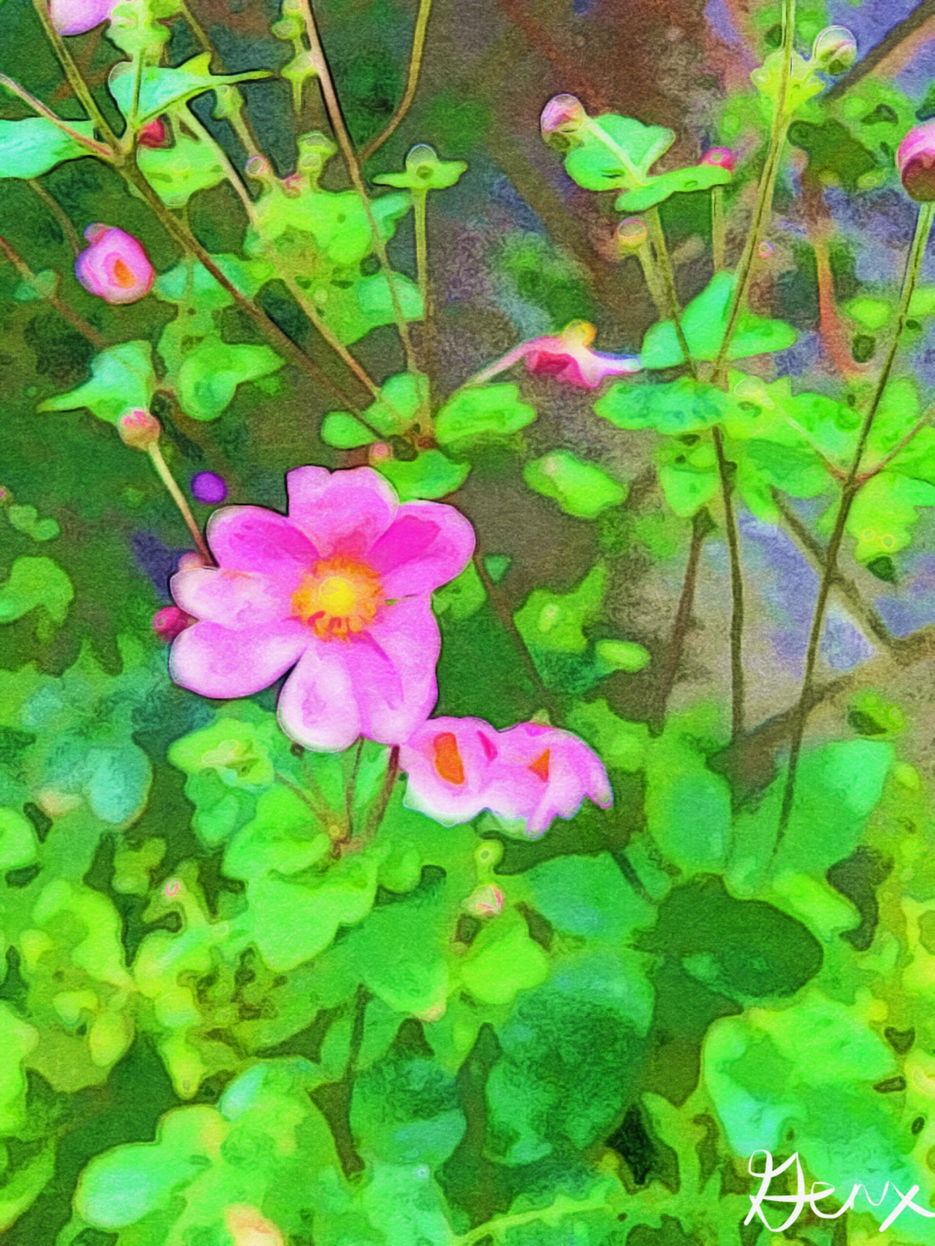[Art] Aki No Pink No Hana