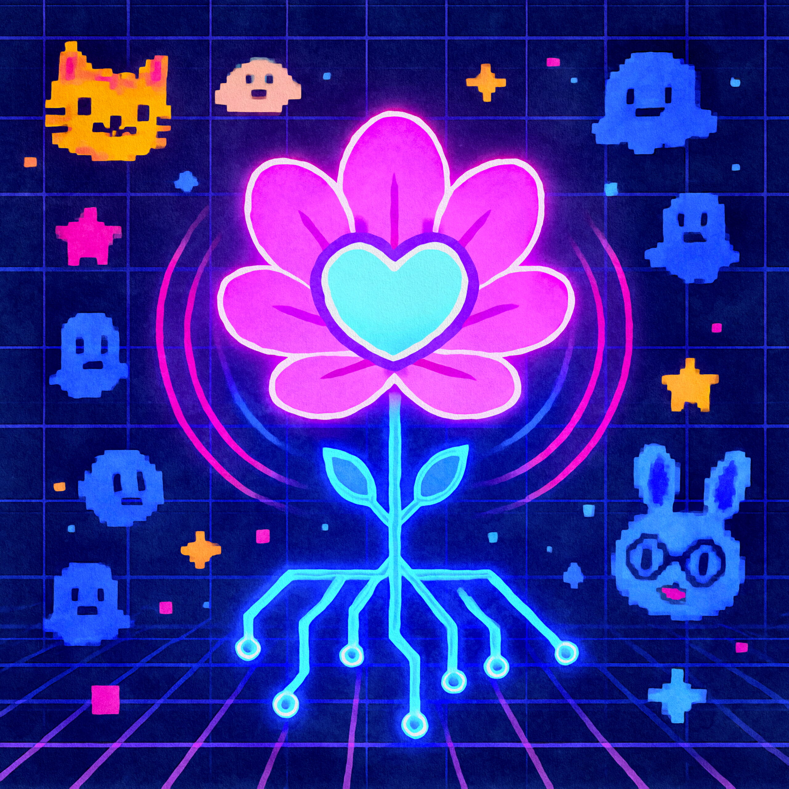 Blossom Chiptune Remix scaled