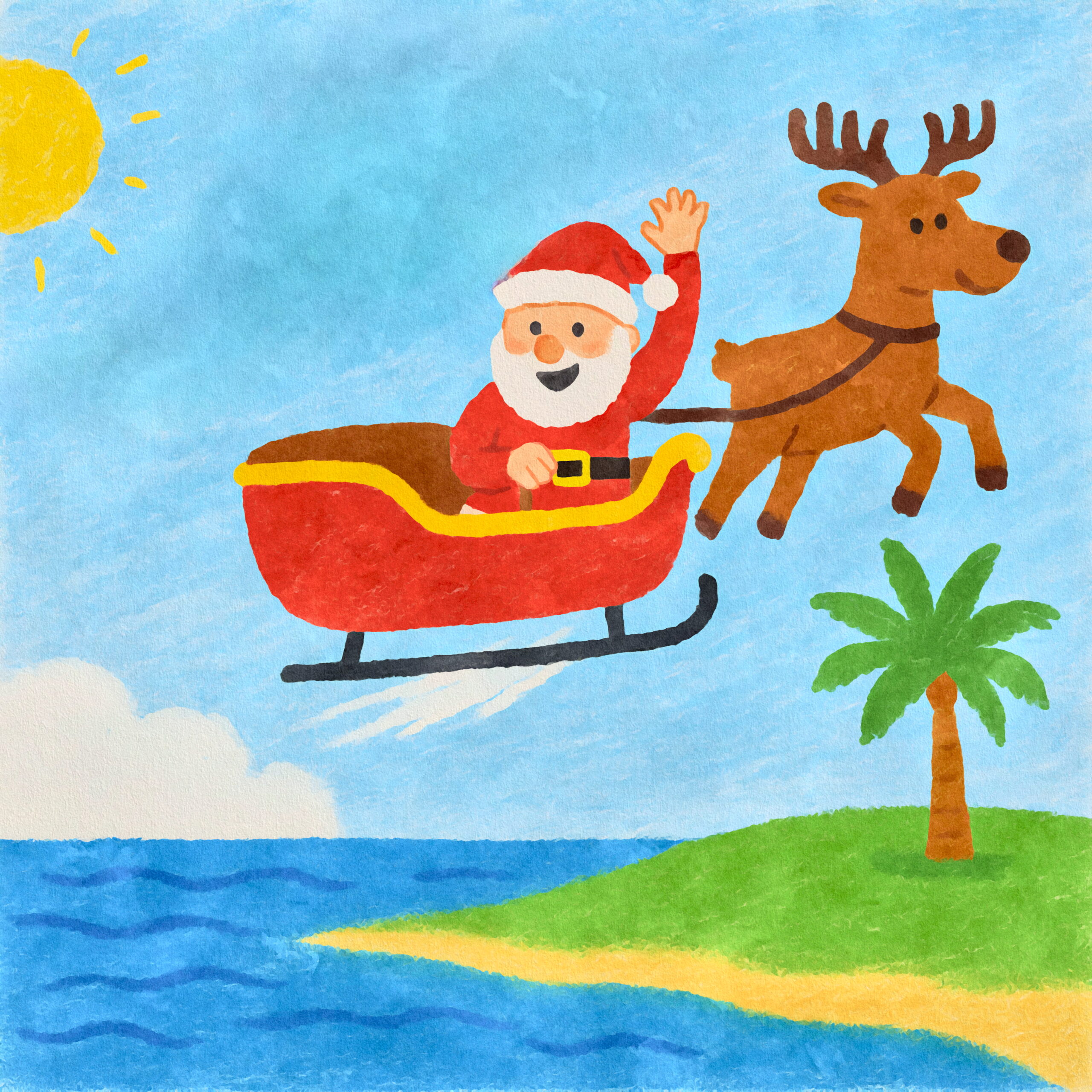[Art] Island Santa