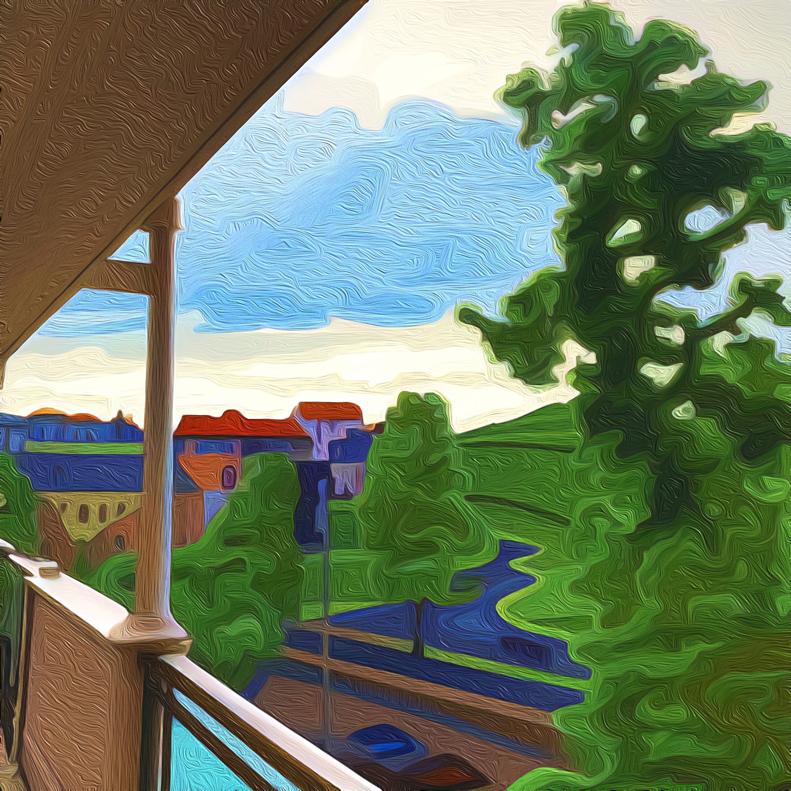 [Art] Cloudy Town