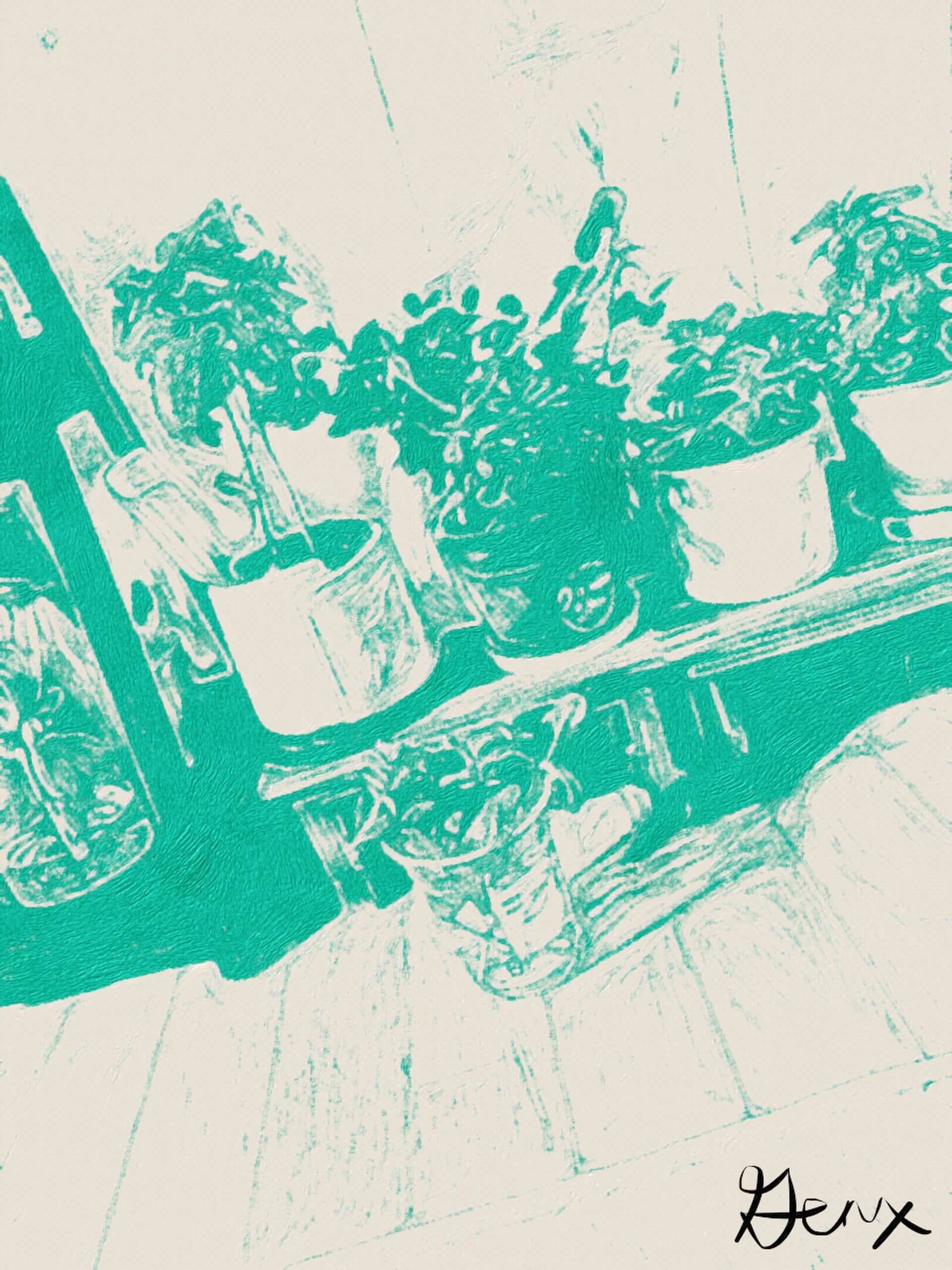 [Art] Duotone Plants