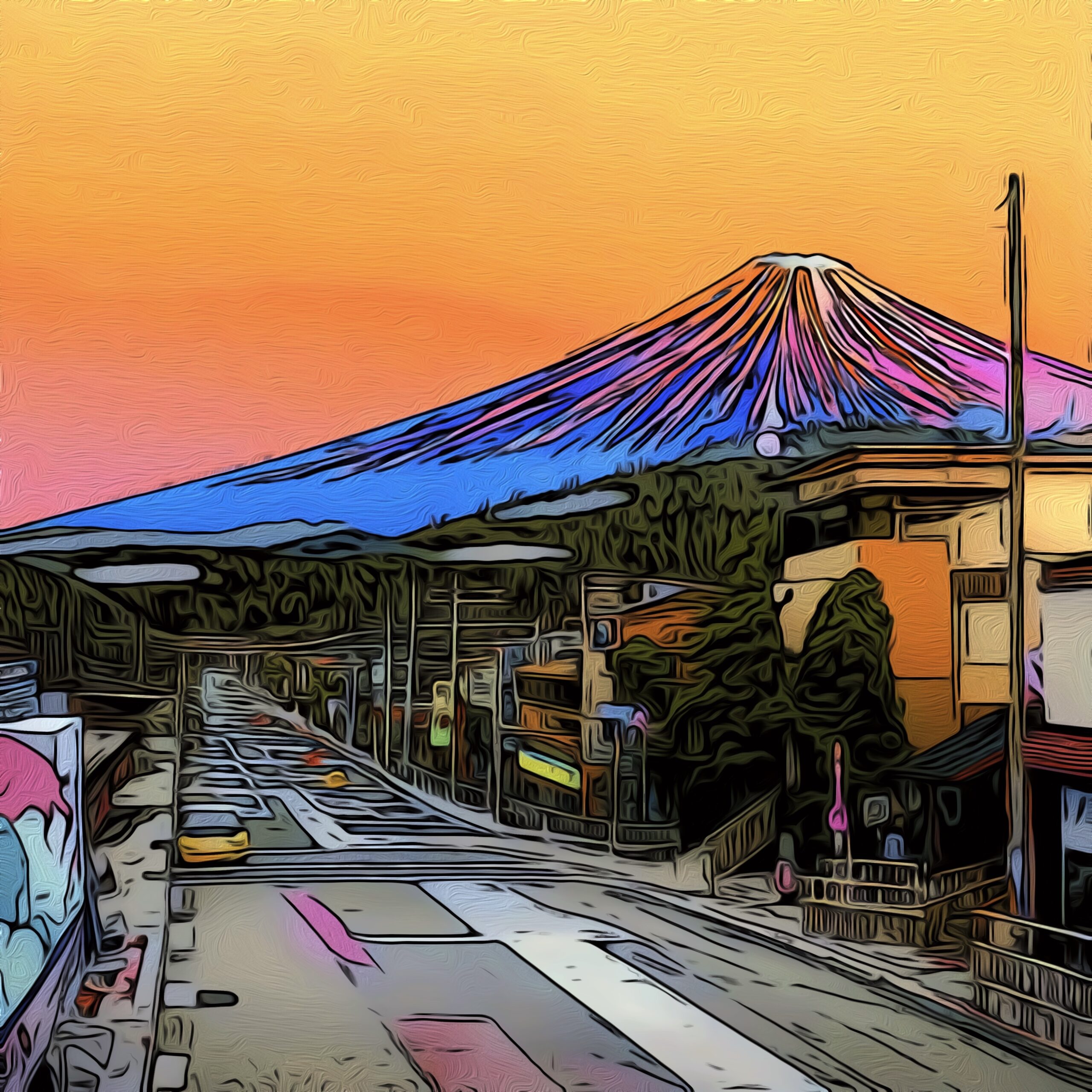 [Art] Fuji Town