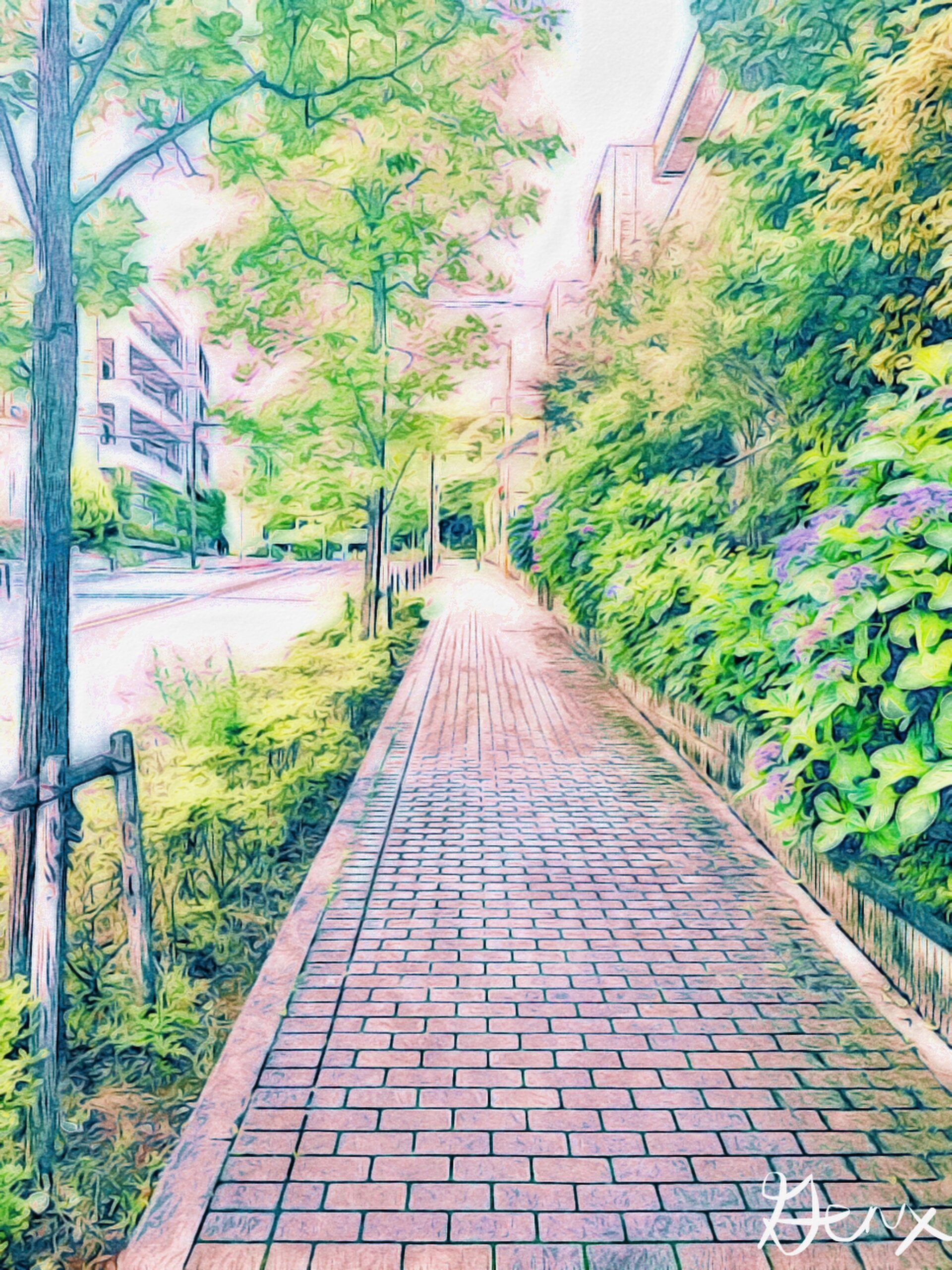 [Art] Green Sidewalk