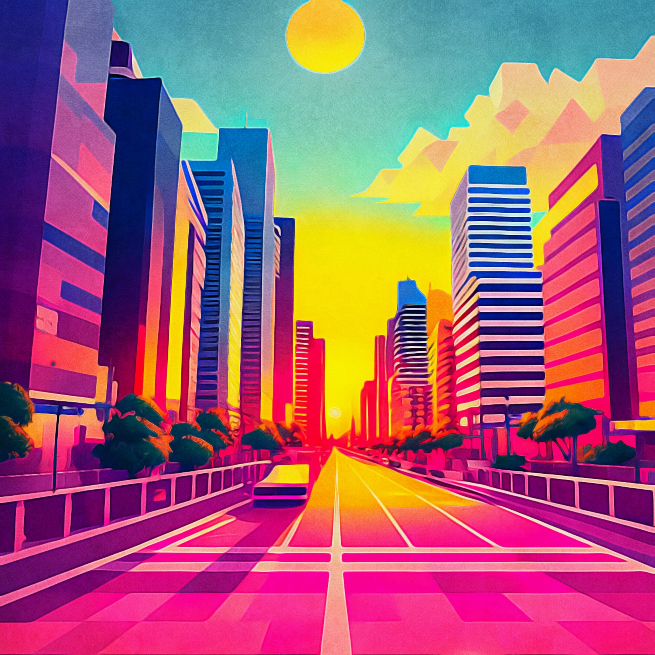 [Art] Meta Sunset