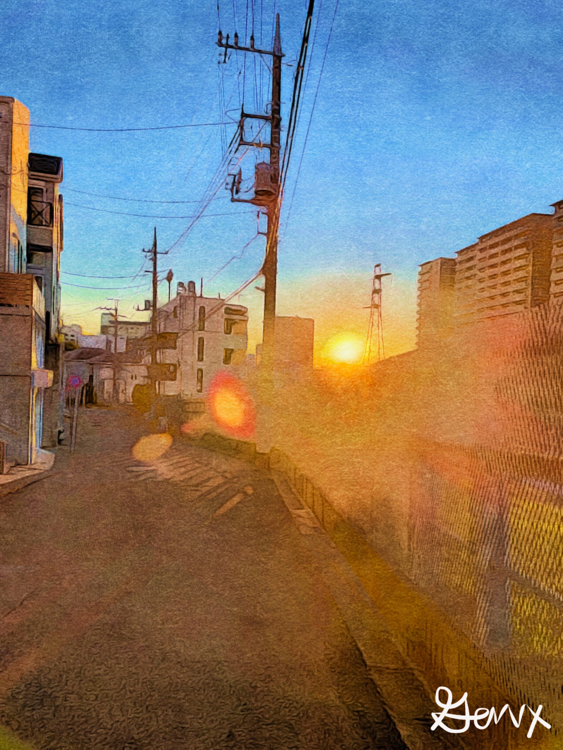 New Year Sunset scaled