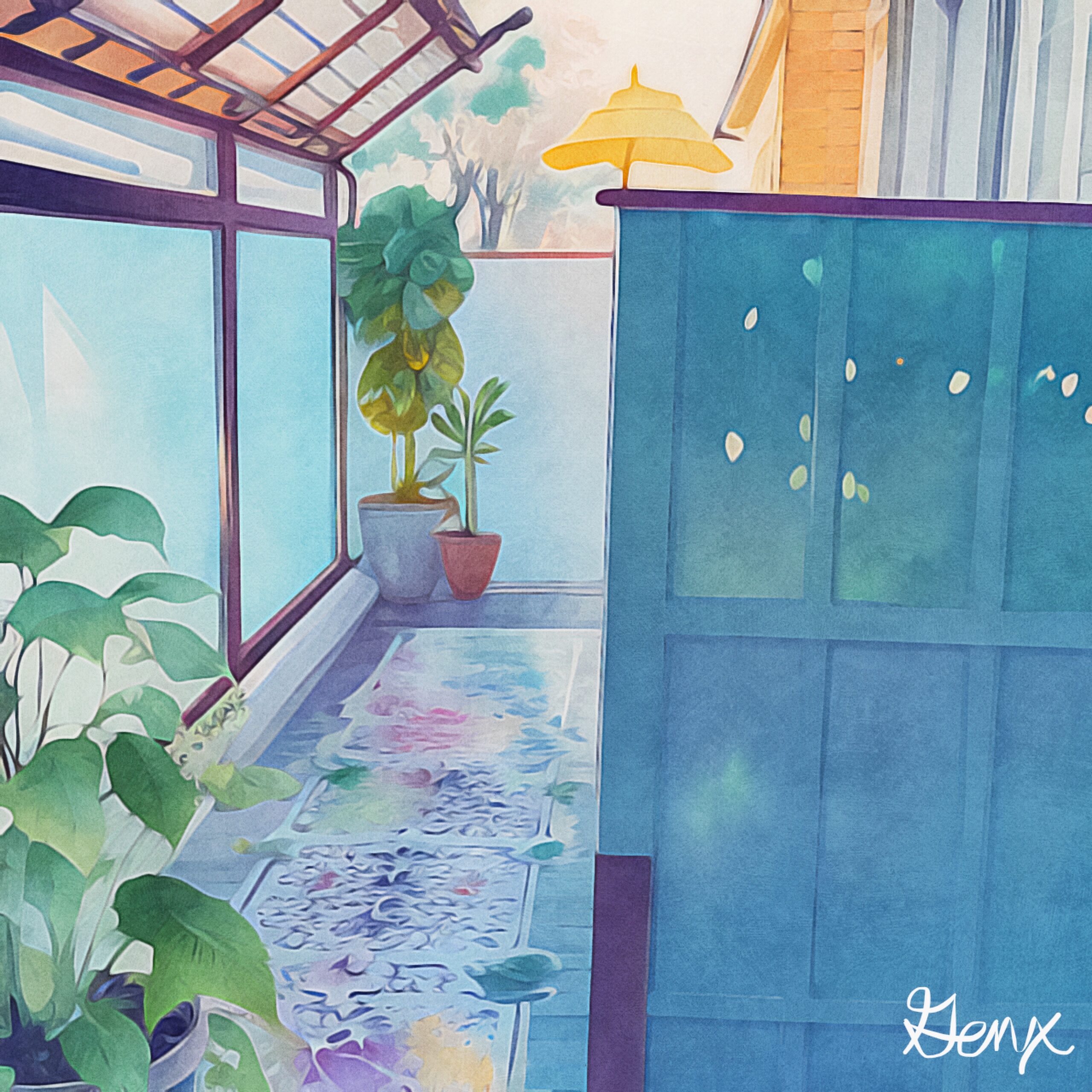 [Art] Shokubutsu no Aru Veranda