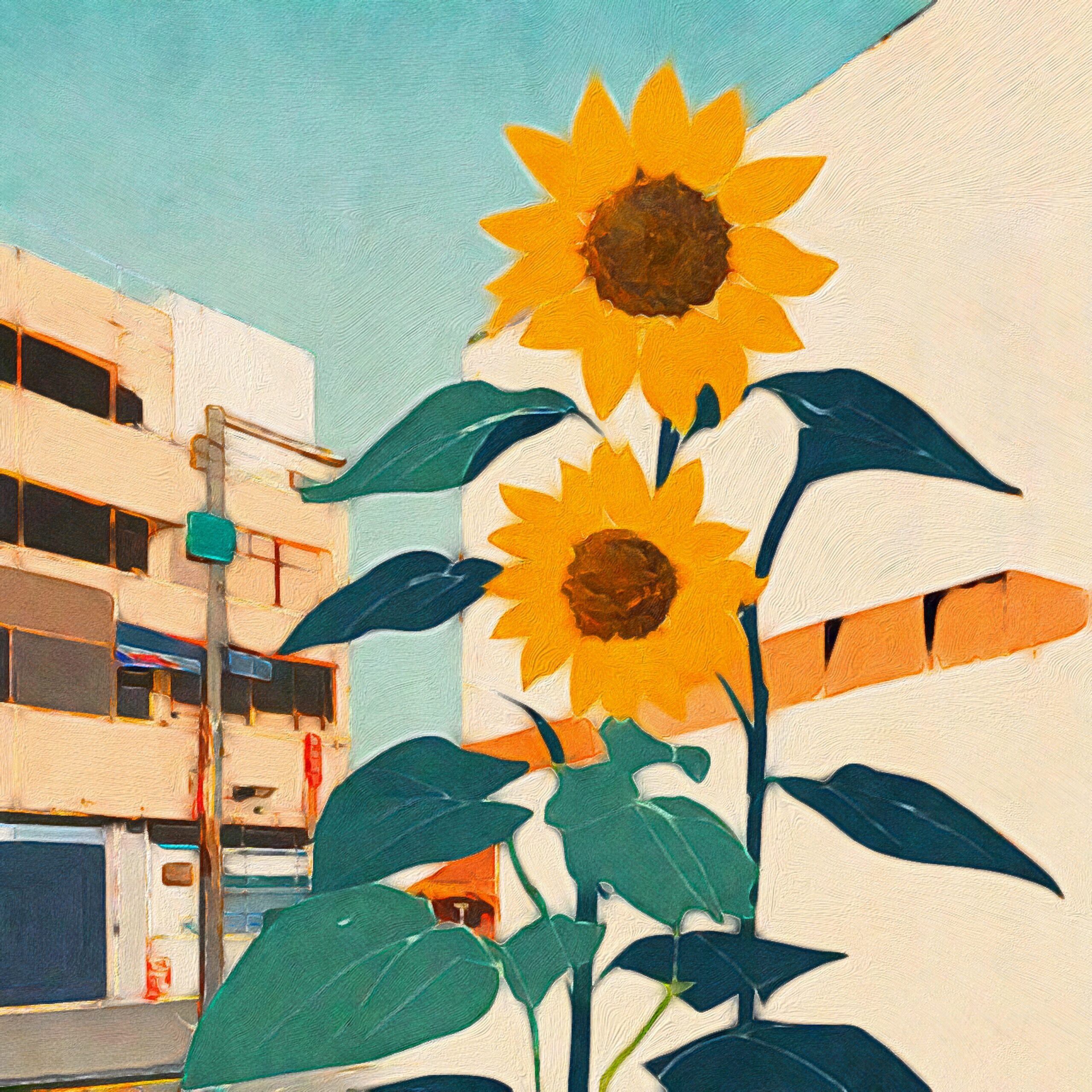 [Art] Street Sunflower
