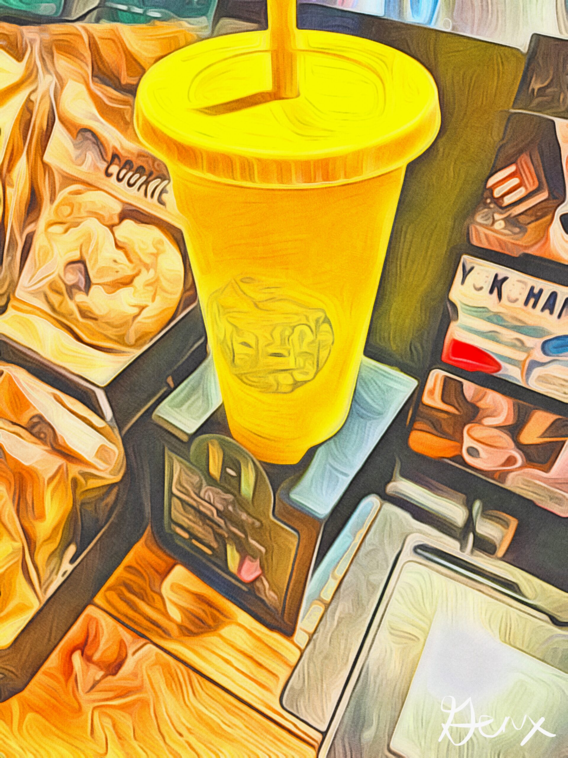 [Art] Yellow Cup