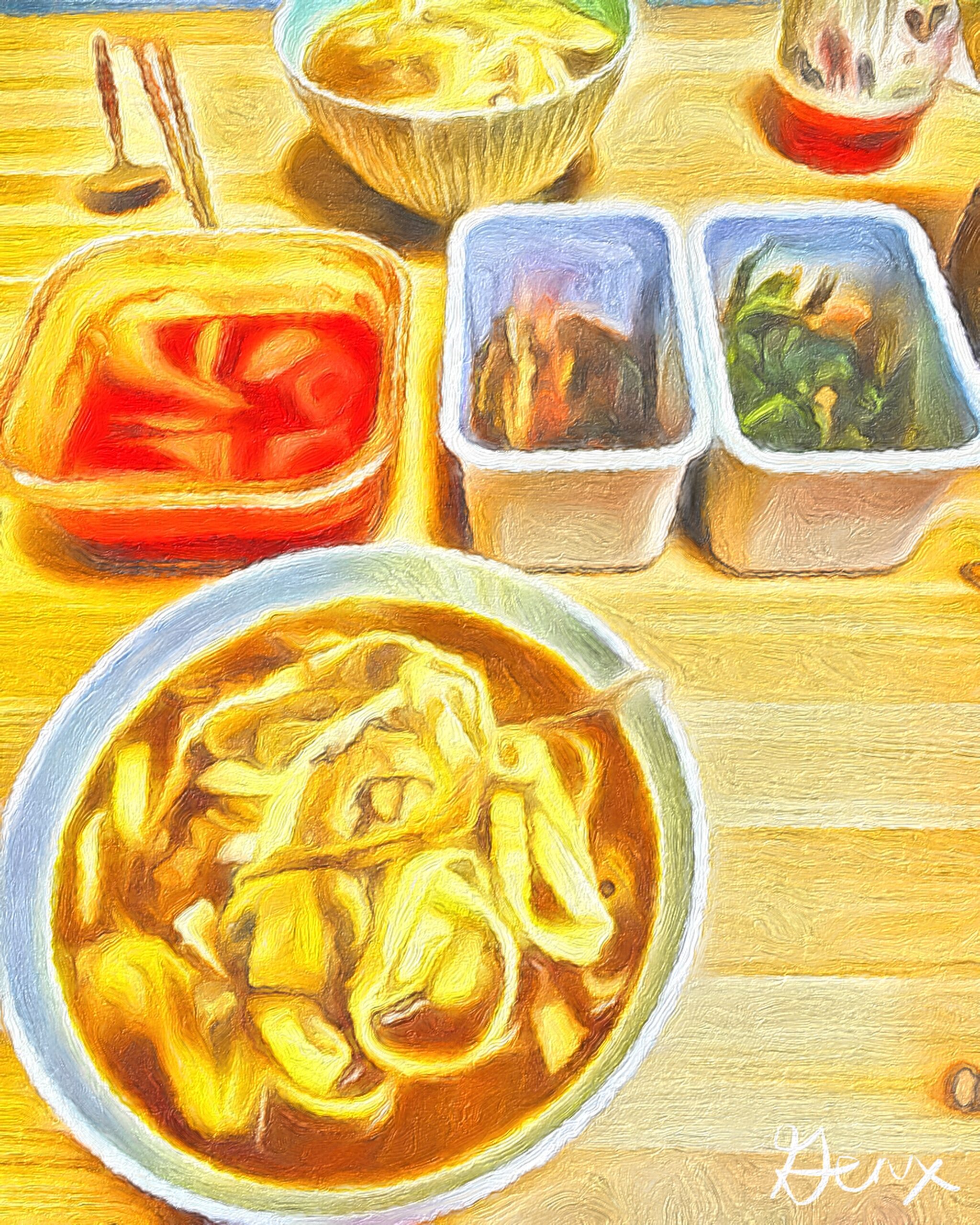 [Art] Curry Udon